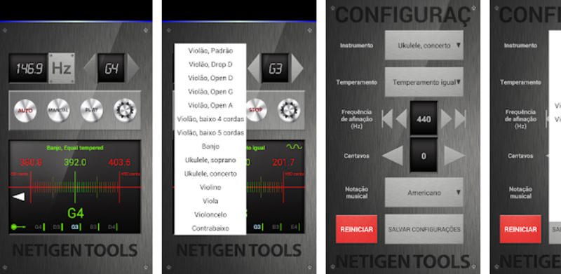 Aplicativo Afinador Online