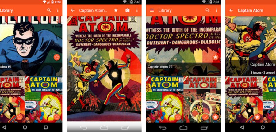 Astonishing Comic Reader em dispositivos online