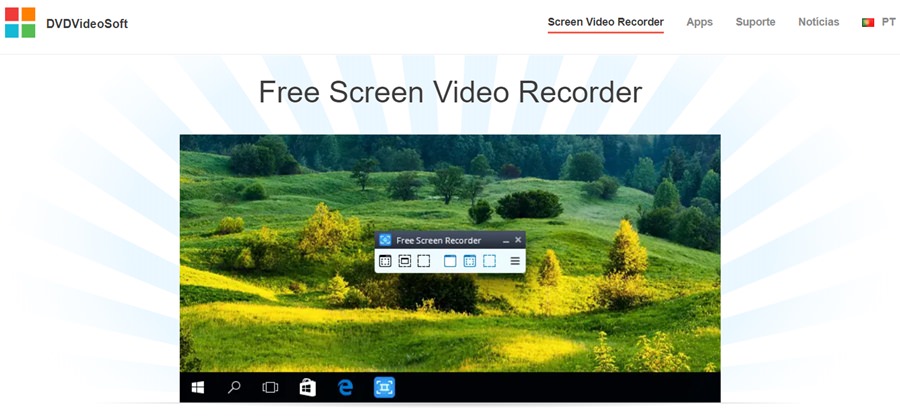 DVDVideoSoft Free Screen Video Recorder