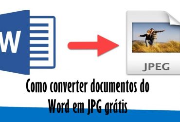 Como converter documentos do Word em JPG grátis?