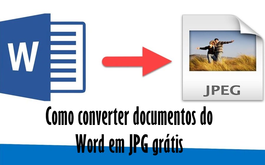 Como converter documentos do Word em JPG grátis?