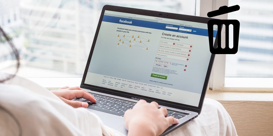 Desativar seu Facebook com um computador PC ou notebook