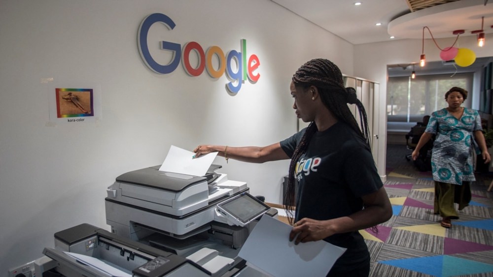 Google na África